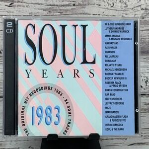 Soul Years 1983 [1991 2-CD] Set Original Hit Recordings 24 Soul‎ Tracks